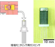 環境モニタリング用ガスセンサ