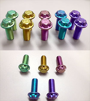 競技用チタン合金ボルト