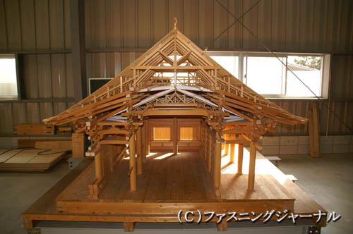 唐招堤寺屋根
